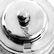 ANTIQUE PAUL STORR GEORGIAN SILVER & GLASS CRUET SET - 8
