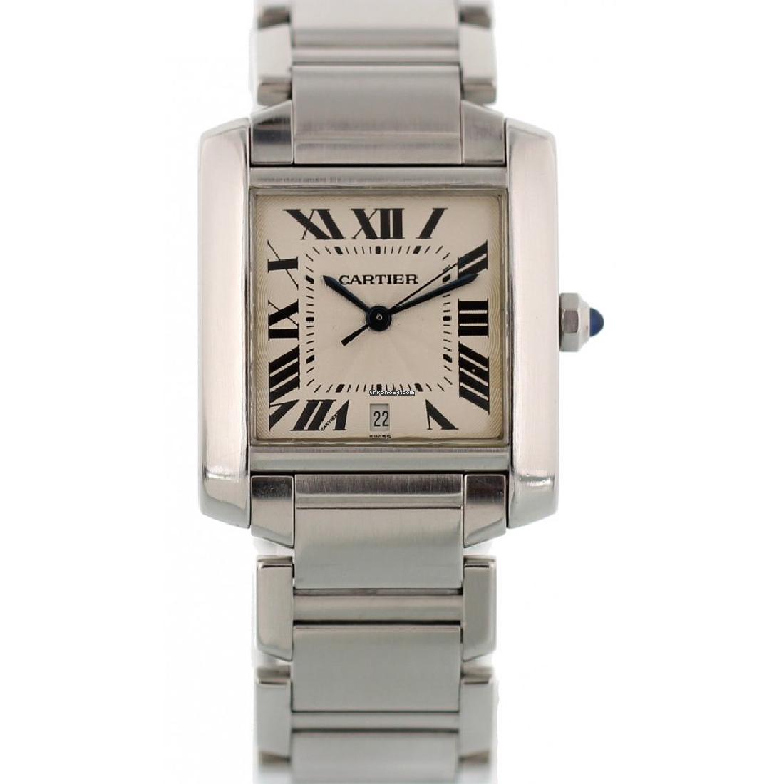 Cartier Large Cartier Tank Francaise 2302 Automatic (1 of 4)