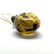 Vintage silver Baltic amber pendant charm 4cm - 3