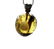Vintage silver Baltic amber pendant charm 4cm - 6