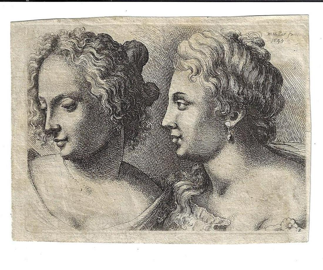 1645 Engraving Wenceslaus Hollar (1 of 1)