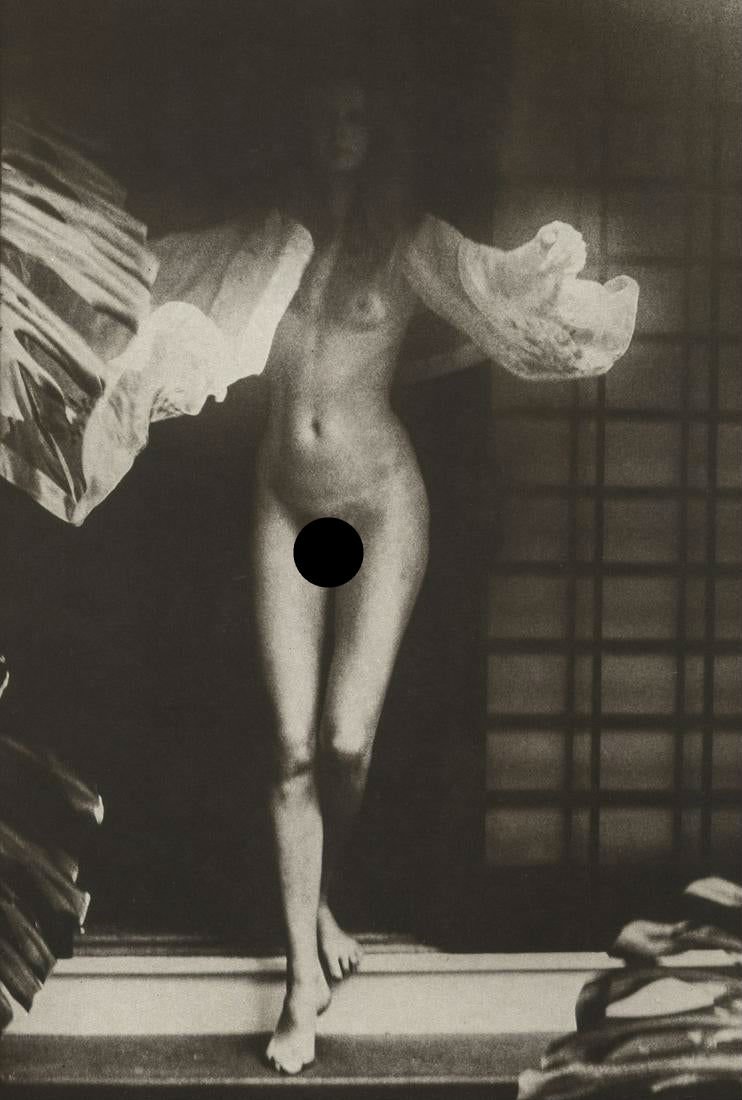DAVID HAMILTON - Metamorphosis: Artist: David Hamilton Title: Metamorphosis Medium: Photo Litho, 1972, Germany Dimensions: 6.9x10.2" Heat Wax Mounted on 11x14" Conservation Board David Hamilton (1933 - 2016) was a British photograph