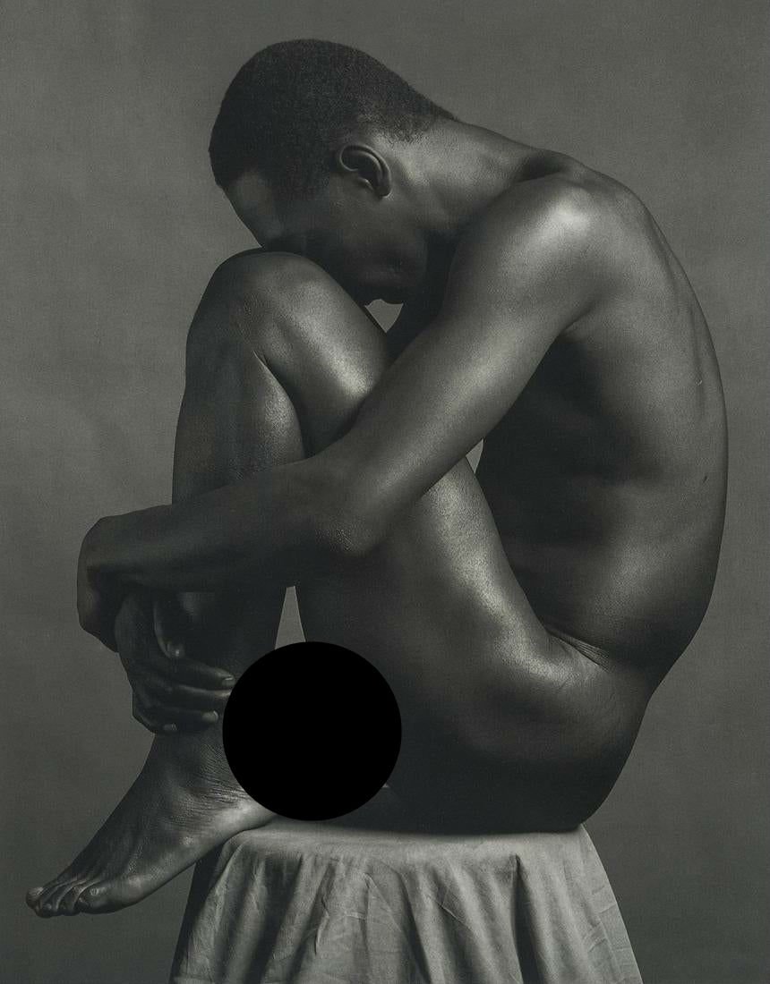 ROBERT MAPPLETHORPE - Ajitto, 1981: Artist: Robert Mapplethorpe Title: Ajitto, 1981 Medium: Duotone Photo Litho, 1992, Italy Dimensions: 6.7x8.6" Heat Wax Mounted on 11x14" Conservation Board Robert Mapplethorpe was an American photogra