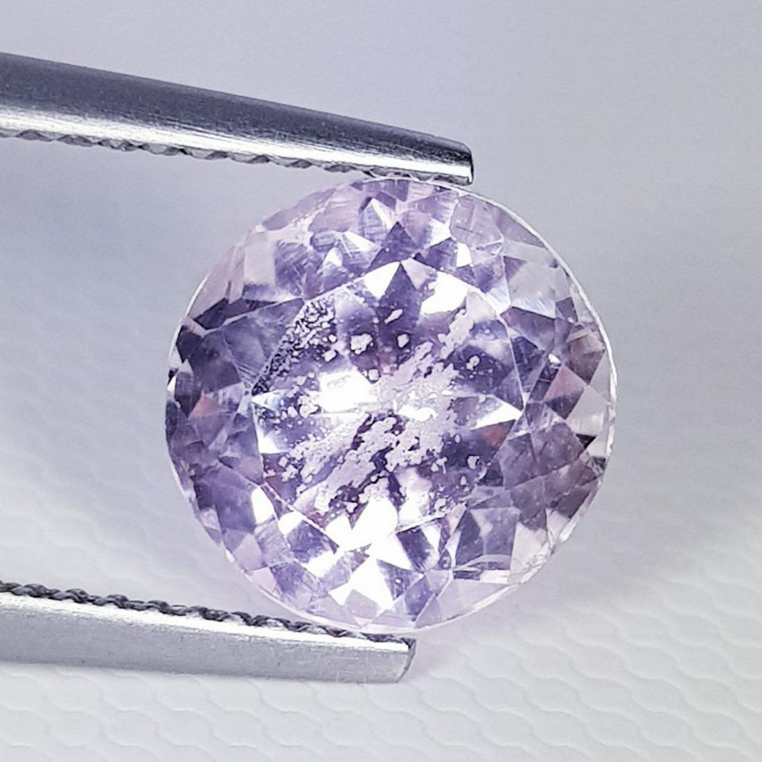 Natural Pink Kunzite Round Cut 3.90 ct (1 of 6)