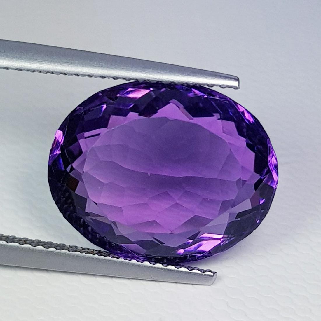 9.30 ct Natural Amethyst Oval Cut (1 of 6)