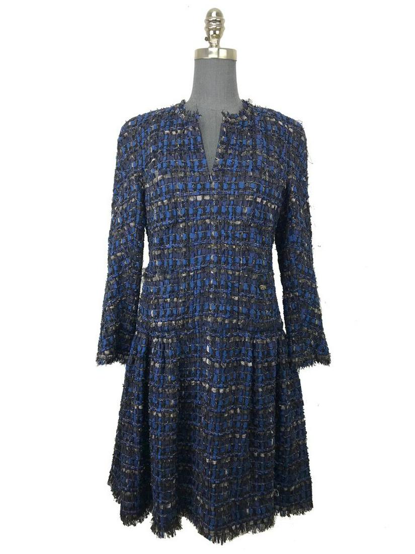 Chanel Interwoven Silk Ribbon Dress Size S (1 of 17)