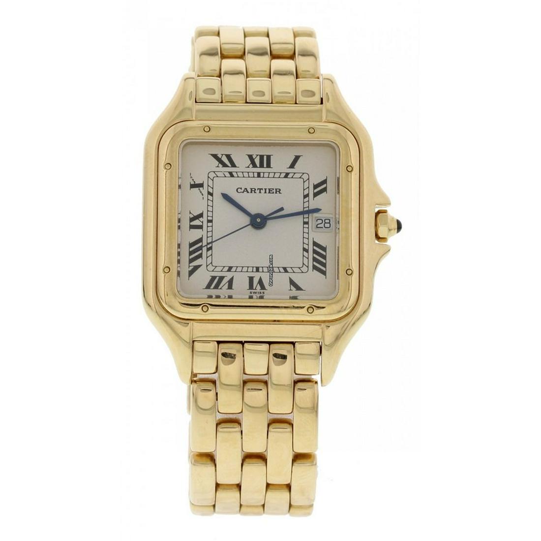 Cartier Panthere 18k Yellow Gold Large 887968 Watch (1 of 4)