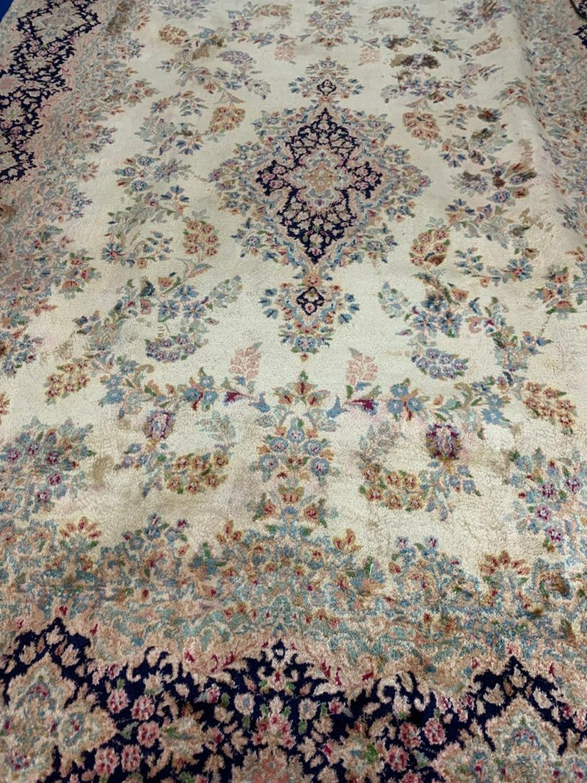 Hand Woven Persian Rug Kermen 8.8x11.7 (1 of 11)