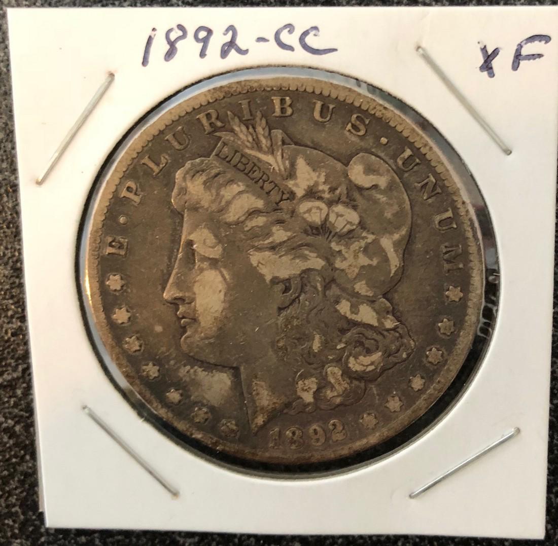 1892-CC Morgan Silver Dollar - Key Date (1 of 2)