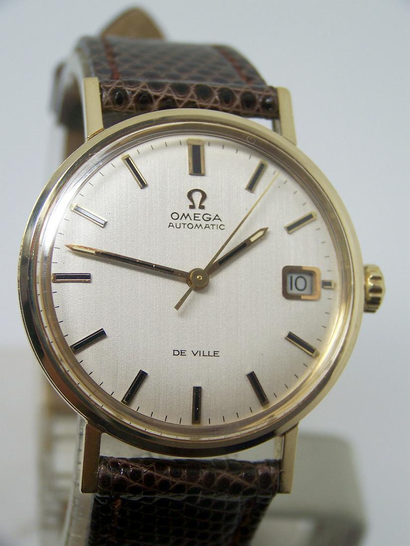 Vintage Solid 14k OMEGA DeVILLE Automatic Watch 1960s: Description Vintage Solid 14k OMEGA DeVILLE Automatic Watch 1960s Cal.565 in Excellent Condition* Original DIAL? This Mens Omega watch is Swiss made Great present for yourself or someone you love as w