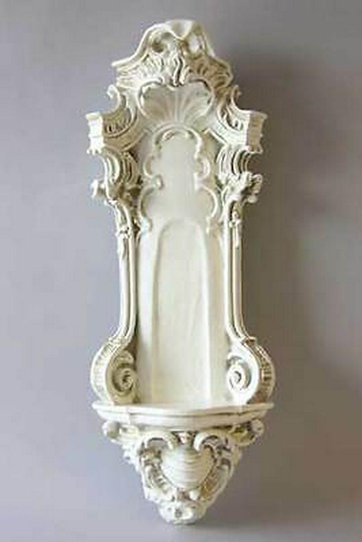 Fancy Wall Niche for your Statue + chalice co. + Making: Please note: This item is newly made at time of order. The making time is normally 6 to 8 weeks from time of order plus the delivery time (during the holidays or the busiest times of year it may even 