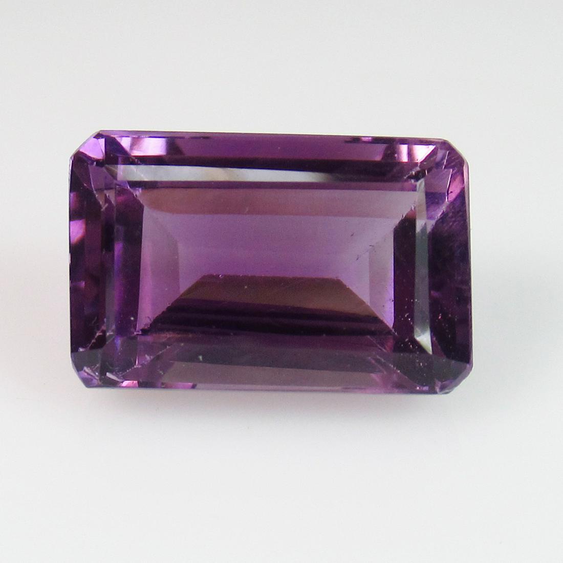 6.00 Ct Genuine Purple Amethyst 13X8.5 mm Emerald Cut (1 of 2)