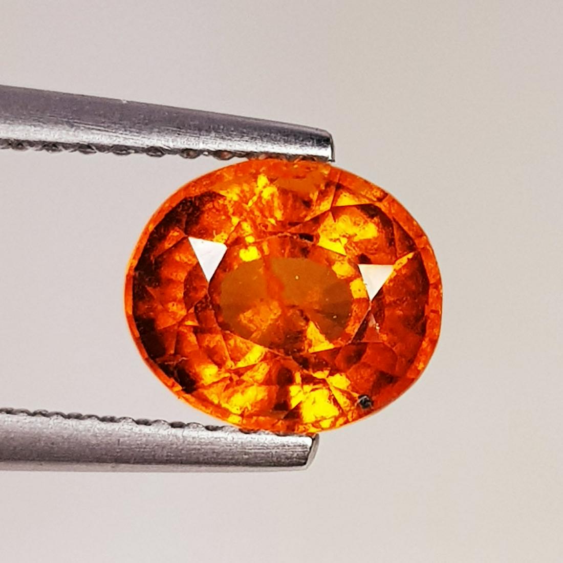 2.05 ct Natural Hessonite Garnet Oval Cut (1 of 5)