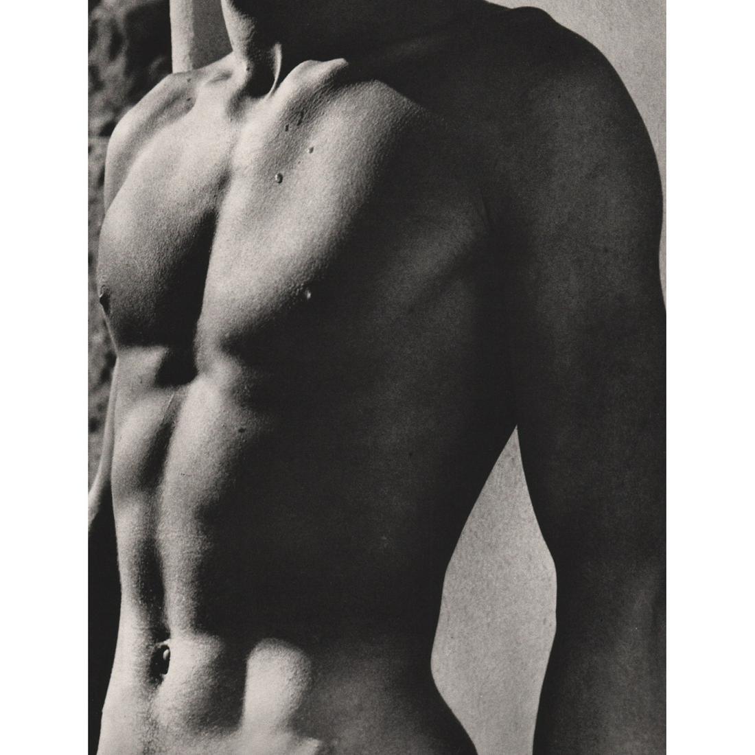 HERBERT LIST - Greece, 1936 - Male Torso: Artist: HERBERT LIST Print Title: Greece, 1936 Medium: Sheet-fed Gravure Printing Date: 1980's Printed in Japan Image Size approx: 8 x 10.25 inches Herbert List (1903-1973) was a German photographer,