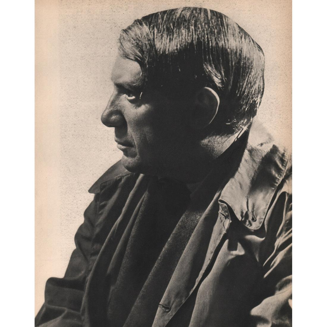 MAN RAY - Pablo Picasso: Artist: MAN RAY Print Title: Pablo Picasso Pablo Ruiz Picasso (1881-1973) was a Spanish painter, sculptor, printmaker, ceramicist, stage designer, poet and playwright who spent most of his adult life 