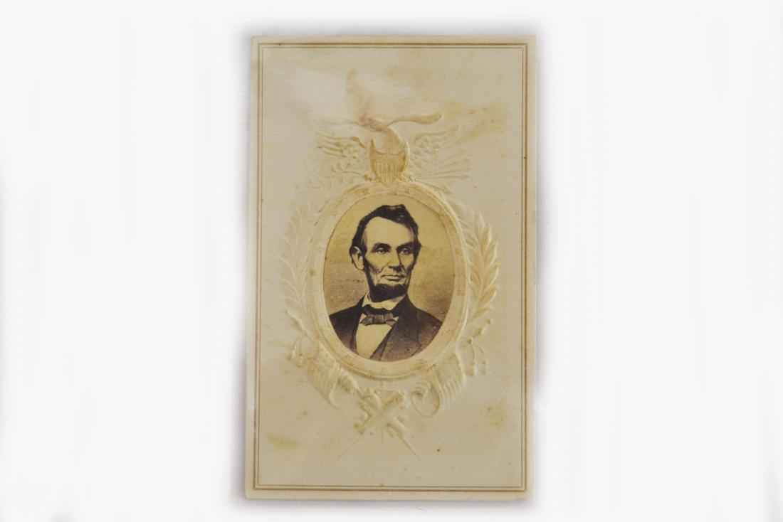 Abraham Lincoln CDV Circa 1865 (1 of 2)