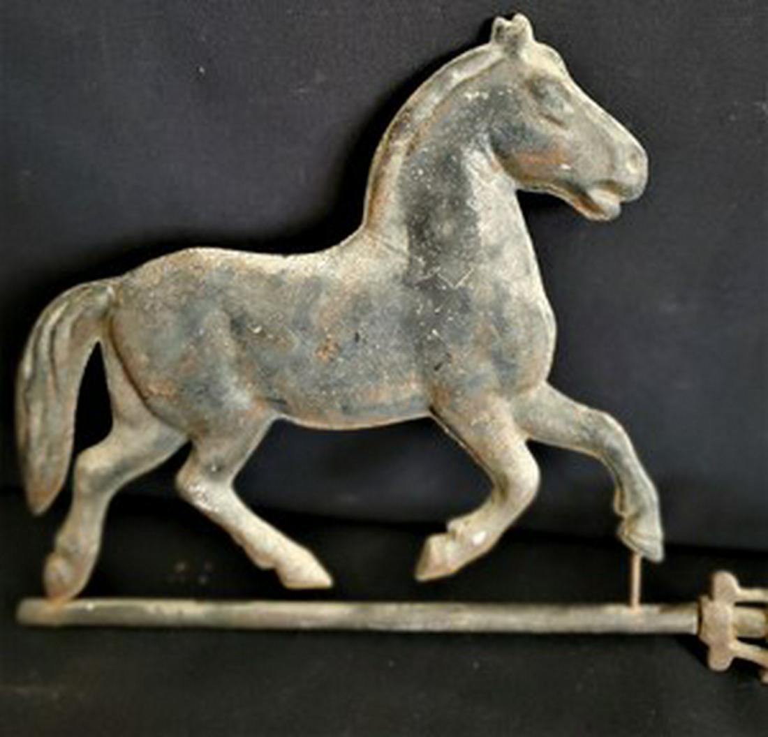 Zinc Horse Weather Vane (1 of 1)