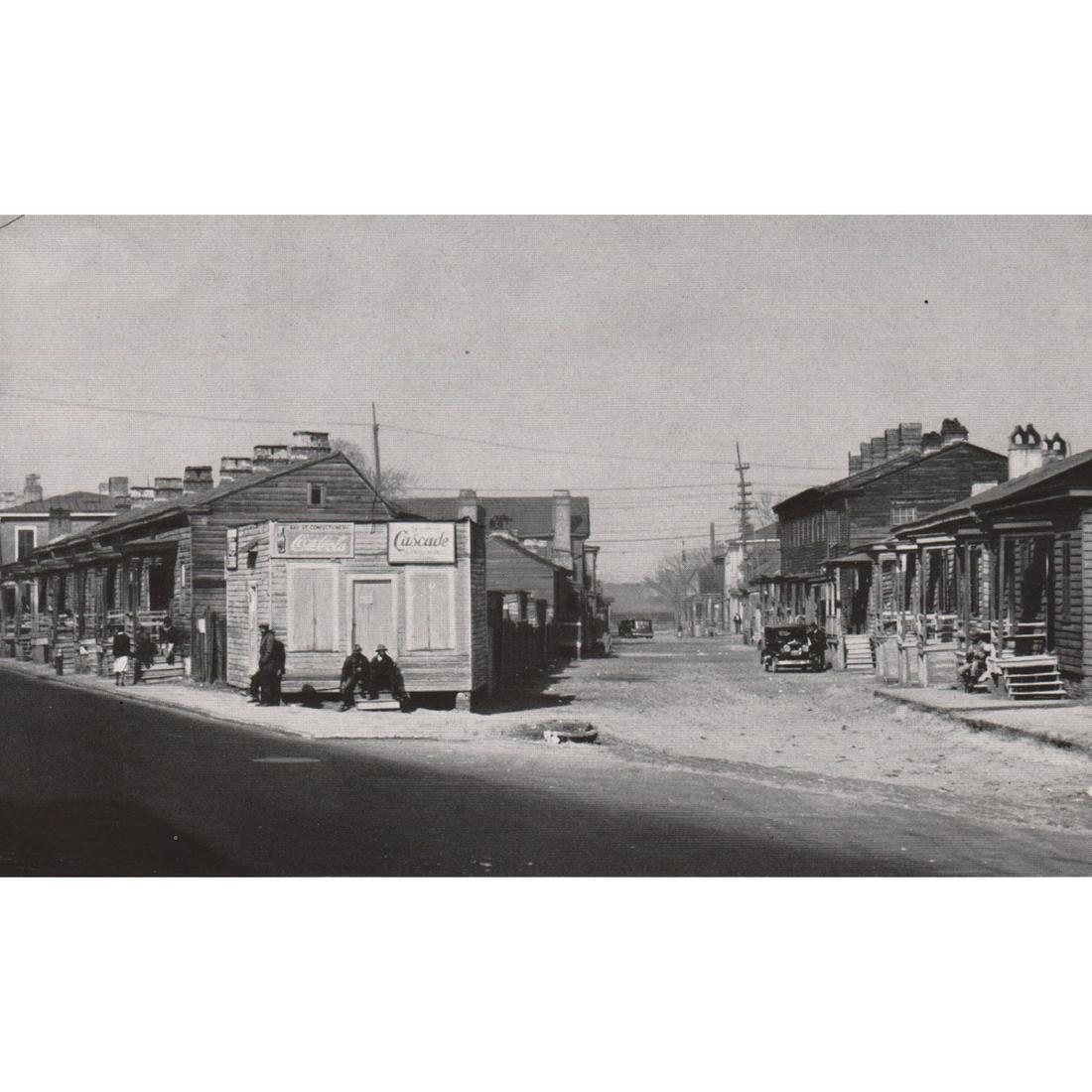 WALKER EVANS - Savannah, Georgia 1935: Artist: WALKER EVANS Print Title: Savannah, Georgia 1935 Medium: Photo-engraving Printing Date: 1930's Printed in the USA Image Size: 6.5 X 4 inches Walker Evans (1903-1975) was an American photograph