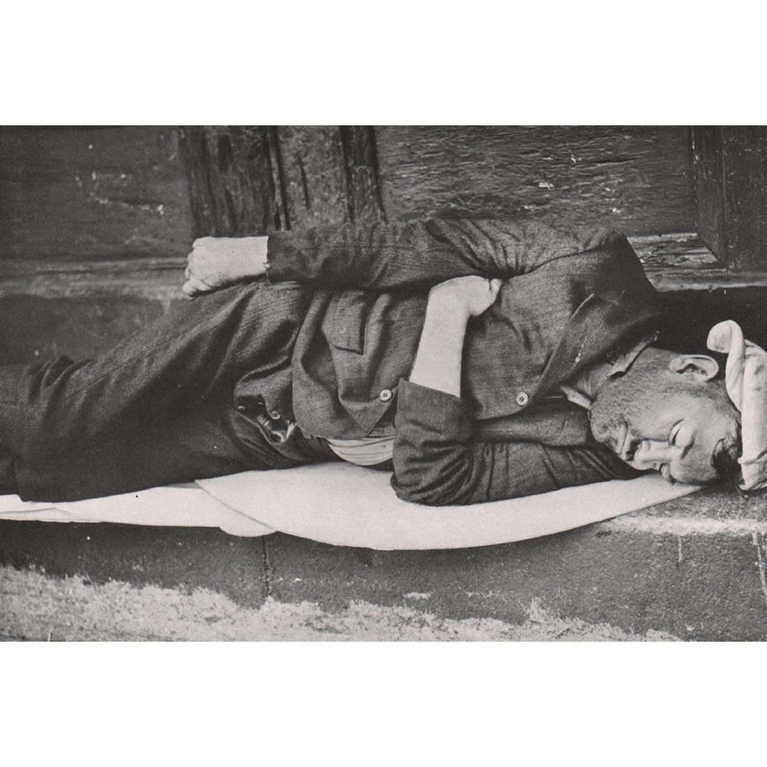 WALKER EVANS - South Street, New York 1932: Artist: WALKER EVANS Print Title: South Street, New York 1932 Medium: Photo-engraving Printing Date: 1930's Printed in the USA Image Size: 7 X 5 inches Walker Evans (1903-1975) was an American photogr