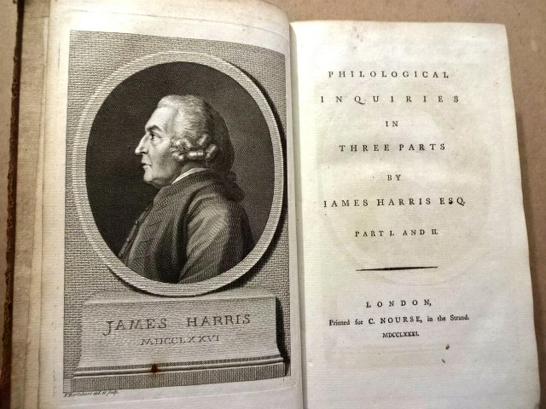 1781 Philosophical Inquiries in Three Parts (1 of 2)