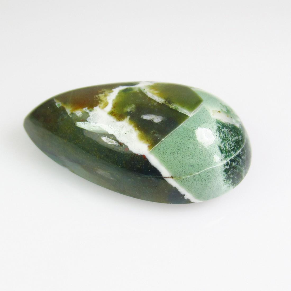 22.25 Ct Genuine Jasper Quartz Oval Cab Natural Art (1 of 2)