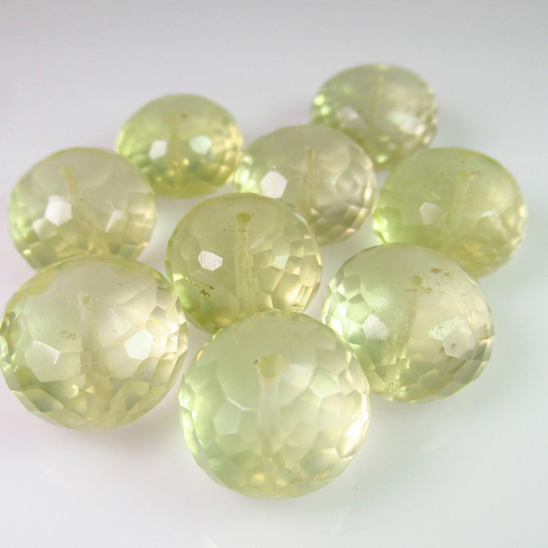 81.93 Ct Natural 9 Drilled Lemon Quartz Round Beads: No Reserve! Title: 81.93 Ct Natural 9 Drilled Lemon Quartz Round Beads Stone Clarity: Transparent Gemstones: Natuarl Lemon Quartz Beads Carat Weights: 81.93 Size/Dimensions: 11.50 to 12.70 mm / 9 PC's