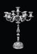 LUIGI GENAZZE - TWO ITALIAN SILVER CANDELABRA, STYLE - 2