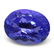 2.10 ct Oval Tanzanite IGI Certified With Laser