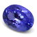 2.10 ct Oval Tanzanite IGI Certified With Laser - 3