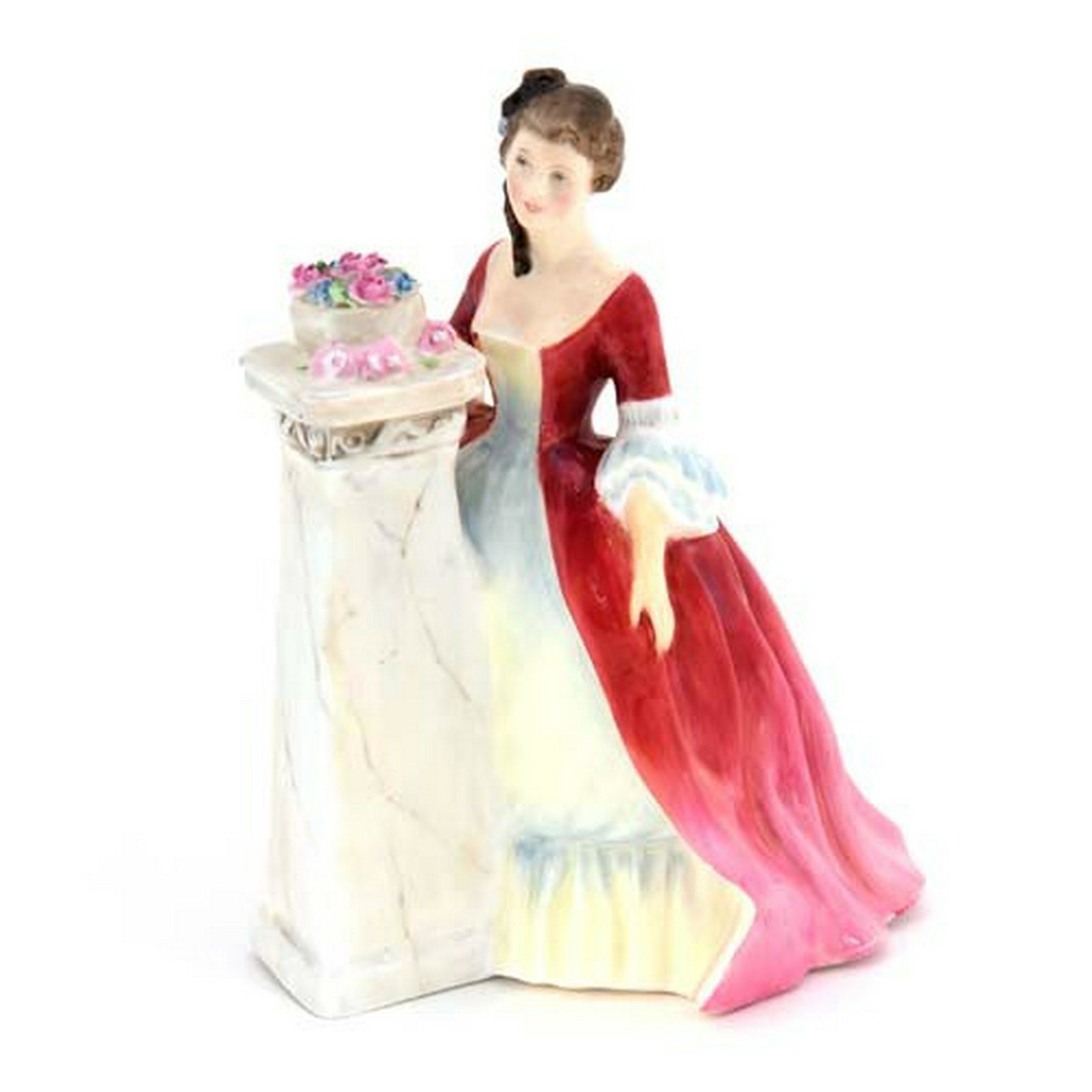 Royal Doulton Rendezvous: Royal Doulton Rendezvous HN2212 - 7.25:" in height - Designed by M. Davies - Introduced 1962-1971 - 7.25:" in height - Designed by 7.25: Additional information Introduced: 1962-1971 Pattern Number: HN