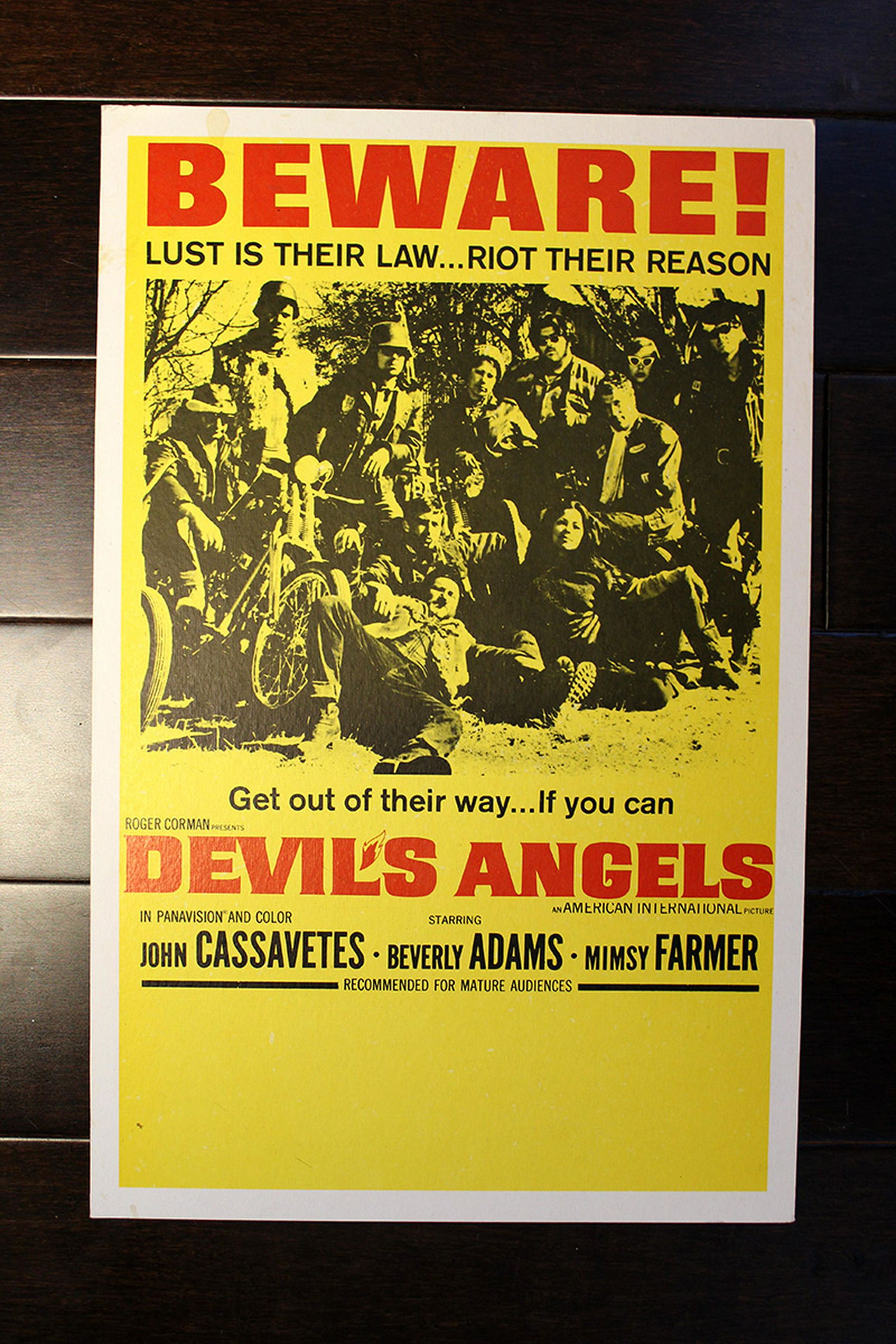 Devil-s Angels (USA, 1967) Beware. Lust is their law (1 of 1)