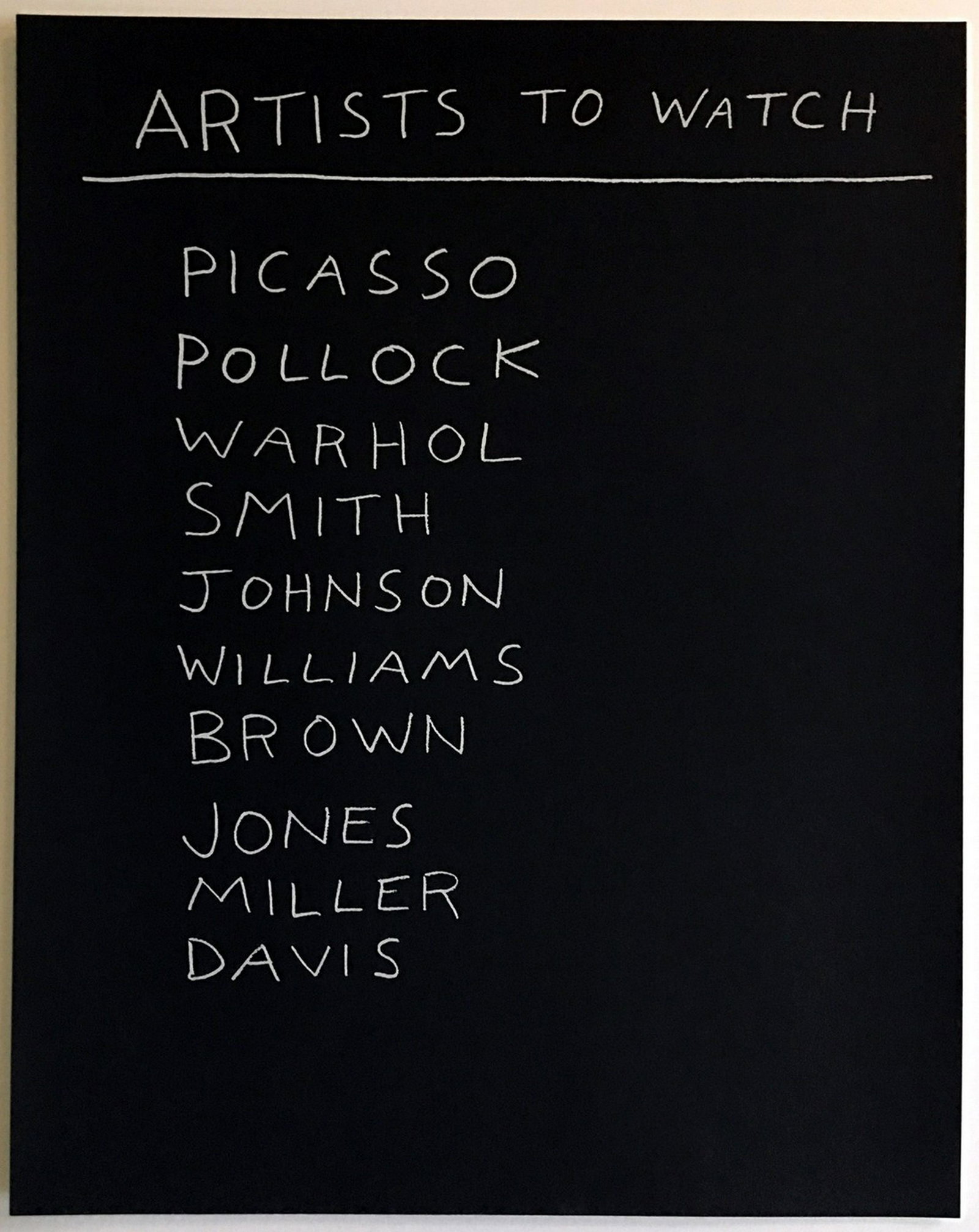 Scott Reeder, Artists to Watch 2015: Artist:Scott Reeder Title: Artists to Watch 2015 Medium: screenprint Dimensions: 20" x 16" Description: signed dated and numbered in pencil verso, limited edition of 100 Reserve: $350.00 Shipping: Dom