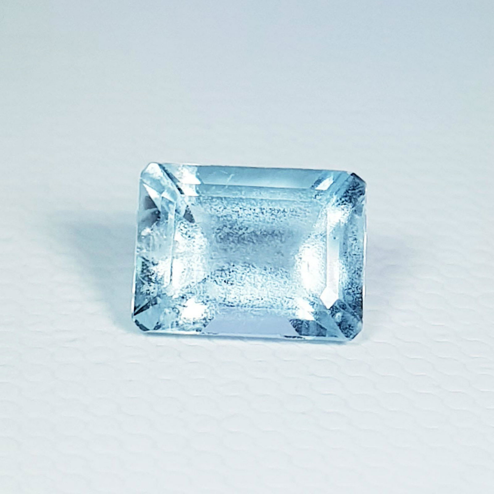 1.50 ct Natural Aquamarine Emerald Cut (1 of 6)