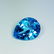 Natural Blue Topaz Pear Cut 2.50 ct