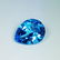 Natural Blue Topaz Pear Cut 2.50 ct - 2