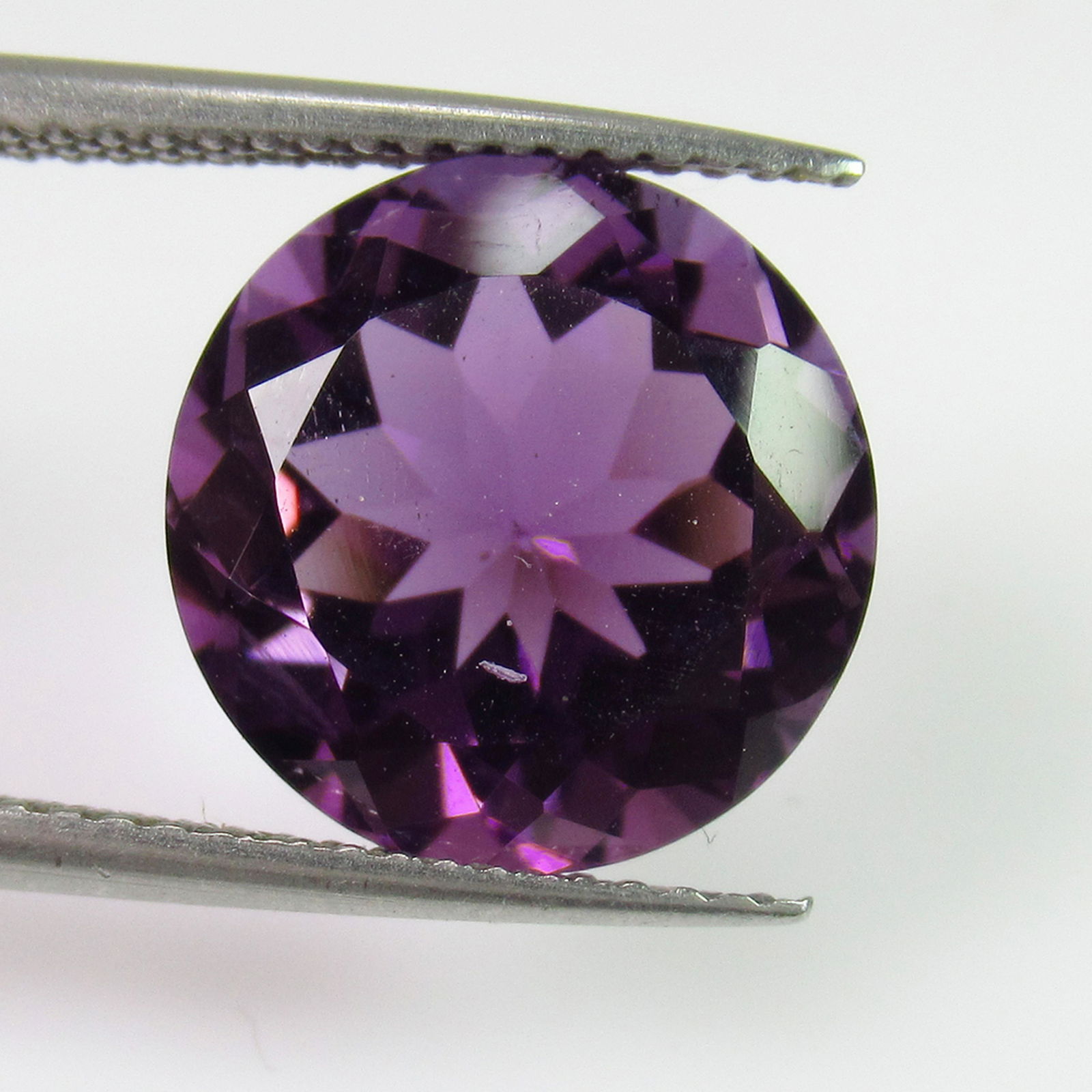 5.97 Ct Genuine Purple Amethyst Round Cut (1 of 2)