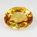 7.51 Ct Genuine Yellow Citrine 14X10.5 mm Oval Cut