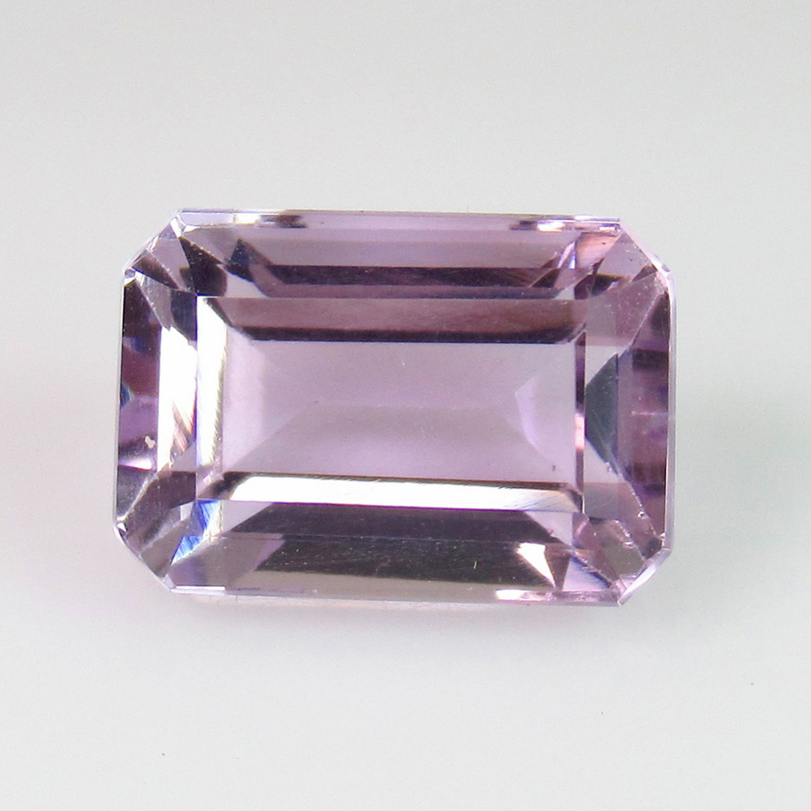 5.21 Ct Genuine Purple Amethyst 12X9 mm Emerald Cut (1 of 2)