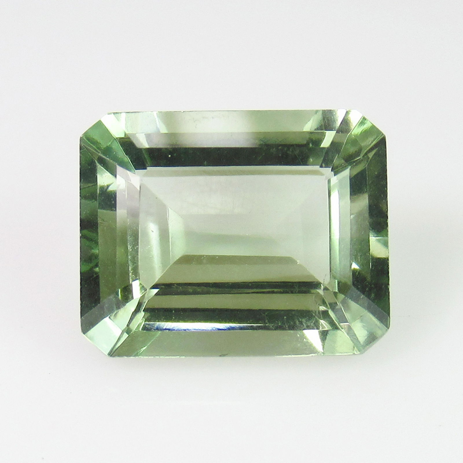 5.00 Ct Genuine Green Amethyst  Emerald Cut (1 of 2)