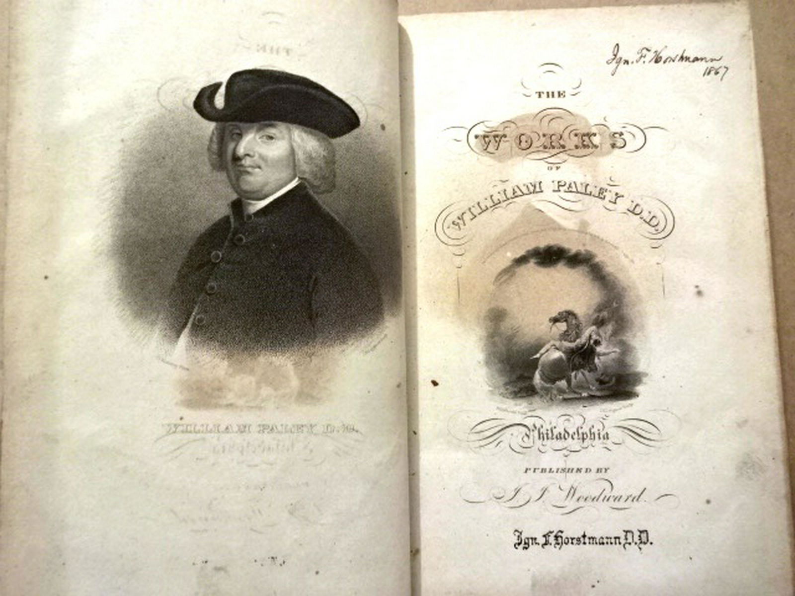 1836 The Works of William Paley. (1 of 3)