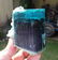 534 Gram Double Terminated Blue Cap Tourmaline Crystal - 4