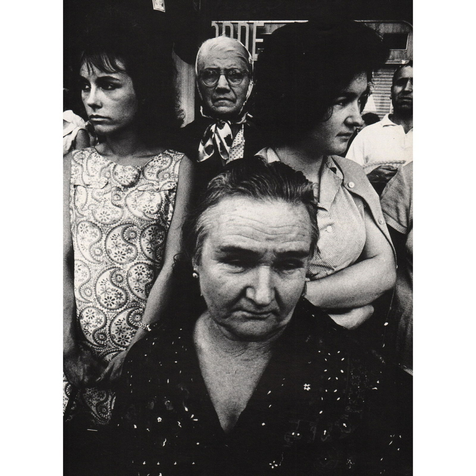 WILLIAM KLEIN - Burial of Maurice Thorez, 1964: Artist: WILLIAM KLEIN Print Title: Burial of Maurice Thorez, 1964 Maurice Thorez (1900-1964) was a French politician and longtime leader of the French Communist Party (PCF) from 1930 until his death.