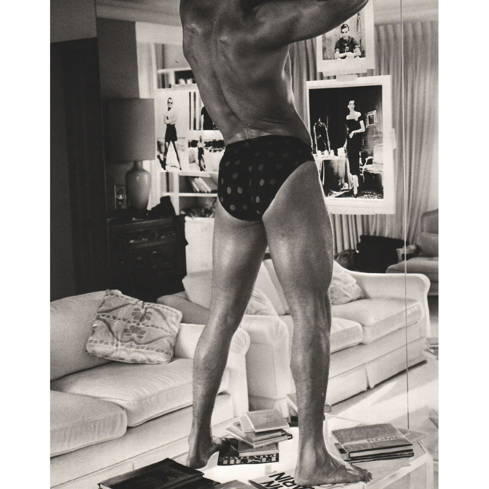 BRUCE WEBER - Shangri-La Hotel, Santa Monica CA: Artist: BRUCE WEBER Print Title: Shangri-La Hotel, Santa Monica CA Medium: Sheet-fed Gravure Printing Date: 1980's Printed in Spain Image Size approx: 8.5 X 11 inches Bruce Weber is an American fashio
