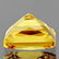4,60 ct golden yellow citrine square - 2