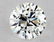 IGI Certified 0.51 Ct F VVS2 Round Brilliant Diamond