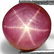 3.02-Carat Indian Star Ruby with Sharp 6-Ray Star
