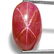 5.47-Carat Majestic Unheated Pinkish Red Star Ruby from