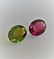 Pink Green Tourmaline Pair - 4.00 ct