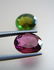 Pink Green Tourmaline Pair - 4.00 ct - 4