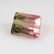 2.49 Ctw Natural Bi-Color Tourmaline Octagon Cut